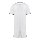 Kit Infantil Napoli II 24/25 - EA7 - Branco com detalhes em azul