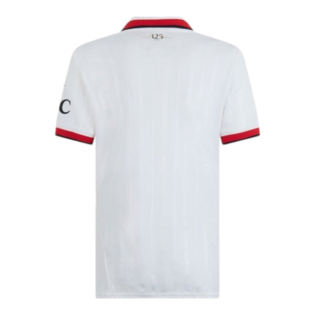 Camisa AC Milan II 24/25 -  Puma Feminina - Branca com detalhes em vermelho