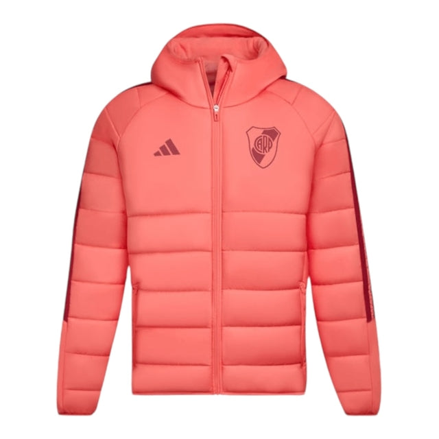 Jaqueta Corta-Vento AC Milan 24/25 - Masculina Puma - Laranja com detalhes em vermelho