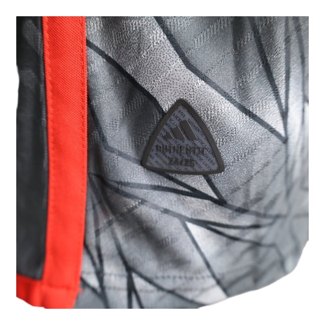 Camisa Flamengo III 24/25 - Jogador Adidas Masculina - Cinza com detalhes em vermelho