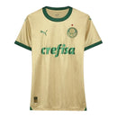 Camisa Palmeiras III 24/25 -  Puma Feminina - Dourada com detalhes em verde