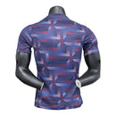Camisa Seleção Inglaterra Treino 24/25 - Jogador Nike Masculina - Roxa com detalhes em vermelho
