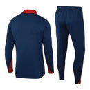 Conjunto Seleção Inglaterra Treino 24/25 - Masculino Nike - Azul com detalhes em vinho