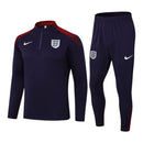 Conjunto Seleção Inglaterra Treino 24/25 - Masculino Nike - Roxo com detalhes em vinho