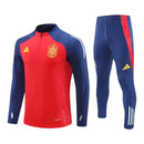 Conjunto Seleção Espanha Treino 24/25 - Masculino Nike - Azul e vermelho