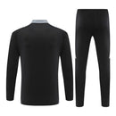 Conjunto Seleção Itália Treino 24/25 - Masculino Adidas - Preto com detalhes em cinza
