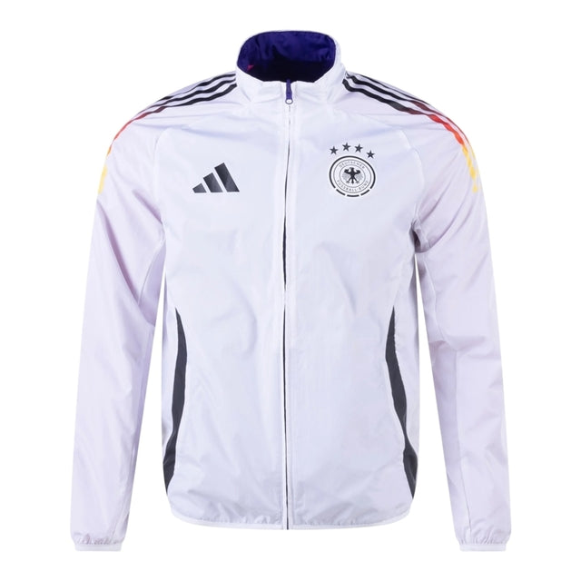 Jaqueta Corta-Vento Seleção Alemanha I 24/25 - Masculina Adidas - Branca