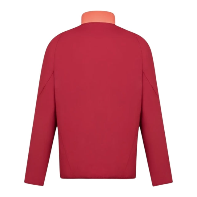 Jaqueta Corta-Vento River Plate 24/25 - Masculina Adidas - Vinho com detalhes em laranja