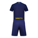 Kit Infantil Boca Juniors III 24/25 - Adidas - Azul com detalhes em amarelo