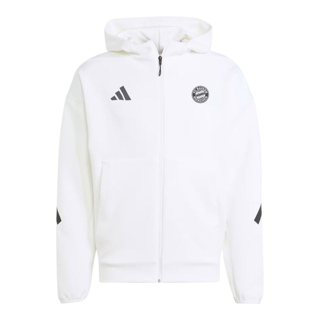 Jaqueta Corta-Vento Bayern de Munique 24/25 - Masculina Adidas - Branca