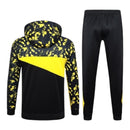 Conjunto Borussia Dortmund Treino 24/25 - Masculino Adidas - Preto com detalhes em amarelo