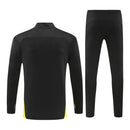 Conjunto Borussia Dortmund Treino 24/25 - Masculino Adidas - Preto com detalhes em amarelo