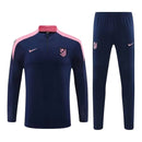 Conjunto Atlético de Madrid Treino 24/25 - Masculino Nike - Azul e rosa