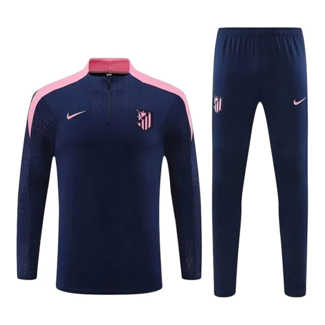 Conjunto Atlético de Madrid Treino 24/25 - Masculino Nike - Azul e rosa