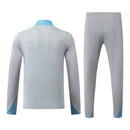 Conjunto Atlético de Madrid Treino 24/25 - Masculino Nike - Cinza com detalhes em azul