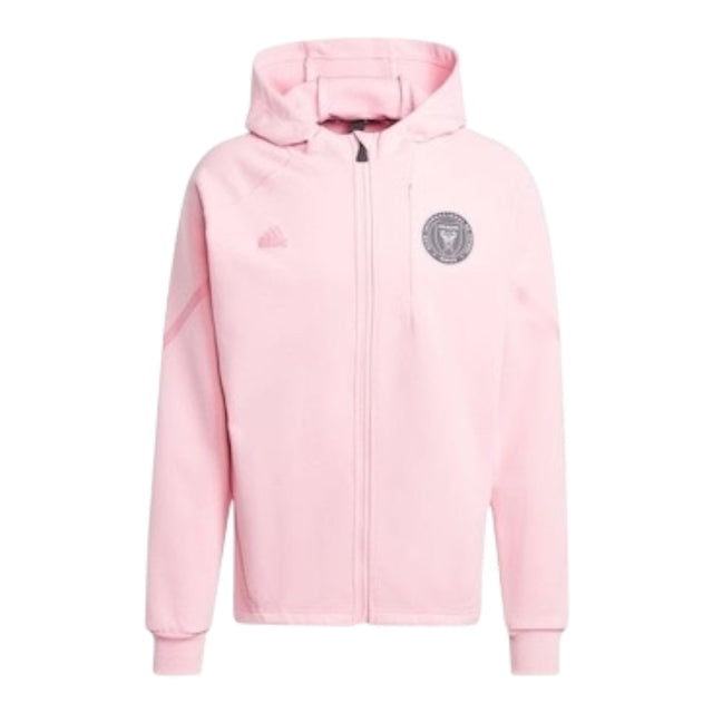Jaqueta Corta-Vento Inter Miami 24/25 - Masculina Adidas - Rosa