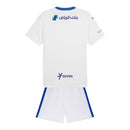 Kit Infantil Al-Hilal II 24/25 - Puma - Branco com detalhes em azul