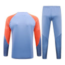 Conjunto Inter de Milão Treino 24/25 - Masculino Nike - Azul com detalhes em laranja