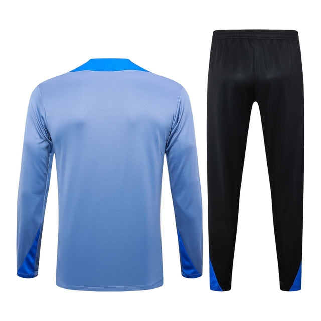 Conjunto Inter de Milão Treino 24/25 - Masculino Nike - Azul e preto