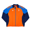 Jaqueta Corta-Vento Juventus Treino 24/25 - Masculina Adidas - Laranja com detalhes em azul