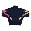 Jaqueta Corta-Vento Juventus 24/25 - Masculina Adidas - Az com detalhes em rosa e amarelo