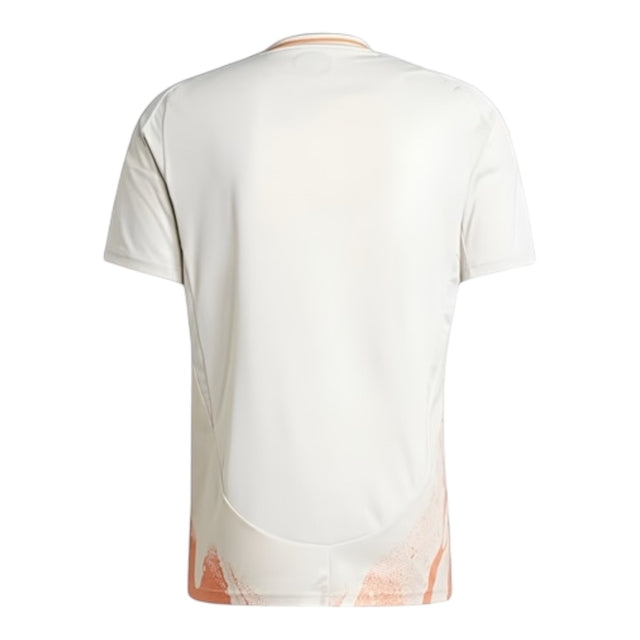 Camisa Roma II 24/25 -  Adidas Feminina - Branca com detalhes em laranja