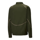 Jaqueta Corta-Vento Manchester City 24/25 - Masculina Puma - Verde com detalhes em rosa