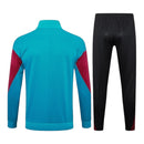 Conjunto Paris Saint German Treino 24/25 - Masculino Nike - Azul e preto com detalhes em vermelho
