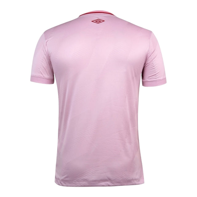 Camisa Athletico Paranaense Outubro Rosa 24/25 - Torcedor Umbro Masculina - Rosa com detalhes em vermelho