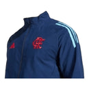 Jaqueta Corta-Vento Flamengo Treino 25/26 - Masculina Adidas - Azul