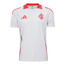Camisa Internacional Treino 25/26 - Torcedor Adidas Masculina - Branca com detalhes em vermelho