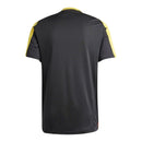 Camisa Atlético Mineiro Treino 25/26 - Torcedor Adidas Masculina - Preta com detalhes em amarelo e laranja