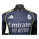 Camisa Real Madrid II 25/26 - Jogador Adidas Masculina - Azul com detalhes em amarelo