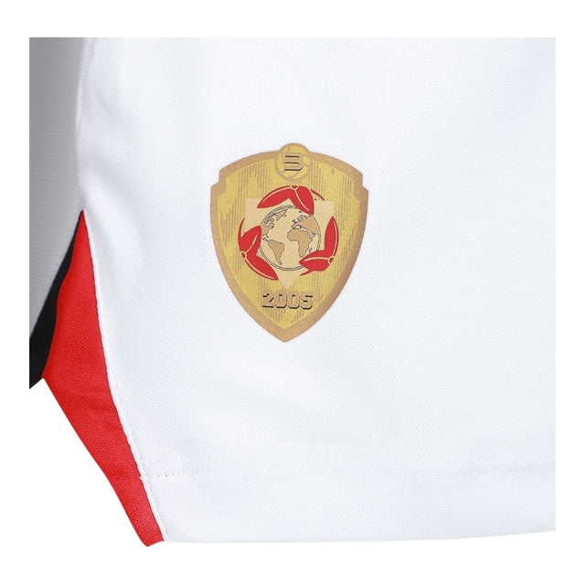 Camisa São Paulo I 25/26 -  New Balance Feminina - Branca com detalhes em vermelho e preto