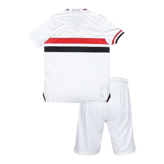 Kit Infantil São Paulo I 25/26 - New Balance - Branco