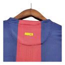 Camisa Retrô Barcelona I 2014/15 - Masculina Nike - Azul e vermelha com detalhes em amarelo