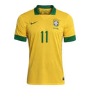Camisa Retrô Seleção Brasileira I 2013/14 - Masculina Nike - Amarela com detalhes em verde