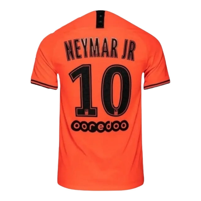 Camisa Retrô Paris Saint-Germain II 2019/20 - Masculina Jordan - Laranja com detalhes em preto