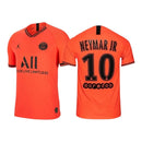 Camisa Retrô Paris Saint-Germain II 2019/20 - Masculina Jordan - Laranja com detalhes em preto