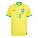 Camisa Retrô Seleção Brasileira I 2022/23 - Masculina Nike - Amarela com detalhes em verde
