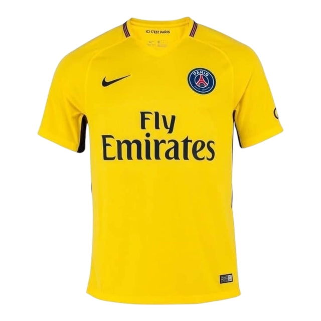 Camisa Retrô Paris Saint-Germain II 2017/18 - Masculina Nike - Amarela