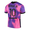 Camisa Retrô Paris Saint-Germain IV 20/21 - Masculina Jordan - Rosa e roxa