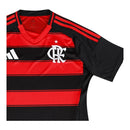 Camisa Flamengo I 25/26 -  Adidas Feminina - Preta e vermelha