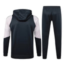 Conjunto Real Madrid Treino 25/26 - Masculino Adidas - Preto e cinza