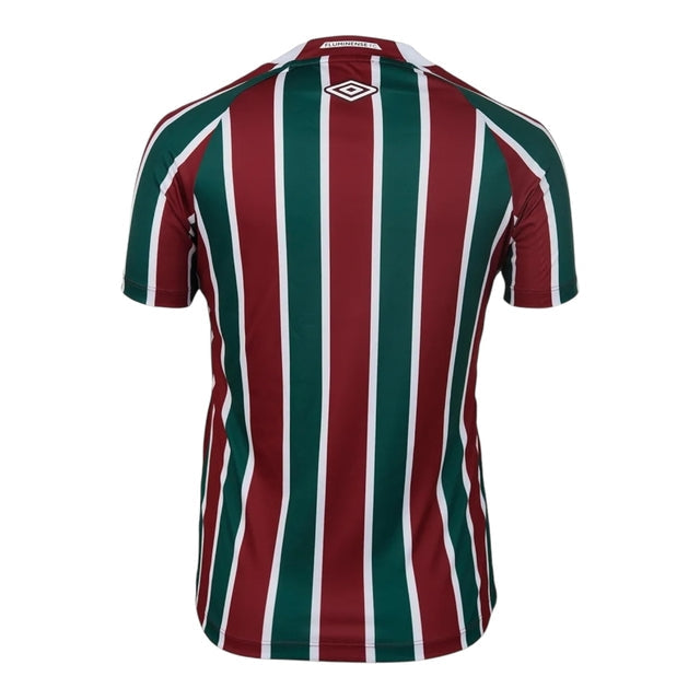Camisa Fluminense I 25/26 -  Umbro Feminina - Vermelha e verde com detalhes em branco