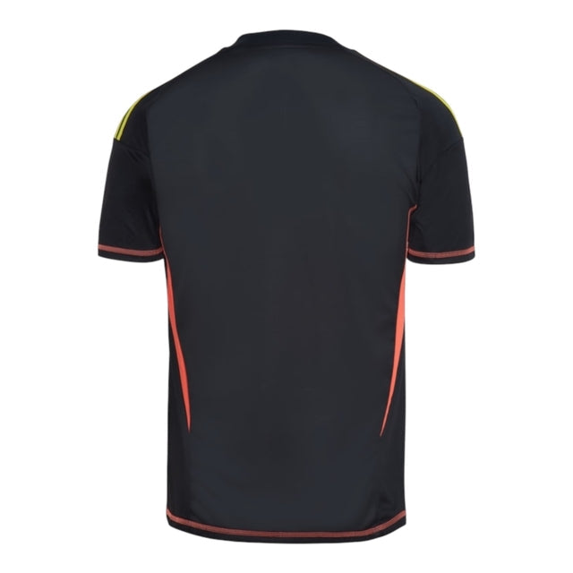 Camisa Atlético Mineiro Goleiro 25/26 - Torcedor Adidas Masculina - Preta com detalhes em amarelo e laranja