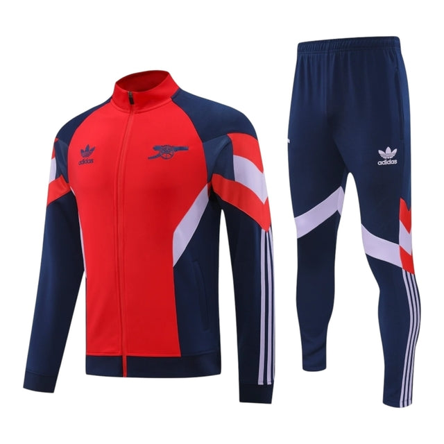 Conjunto Arsenal 25/26 - Masculino Adidas - Vermelho e azul
