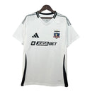 Camisa Colo Colo do Chile I 25/26 - Torcedor Adidas Masculina - Branca com detalhes em preto