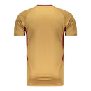 Camisa Athletico Paranaense Treino 25/26 - Torcedor Umbro Masculina - Dourada com detalhes em marrom