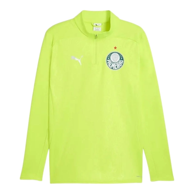 Jaqueta Corta-Vento Palmeiras 25/26 - Masculina Puma - Amarelo neon